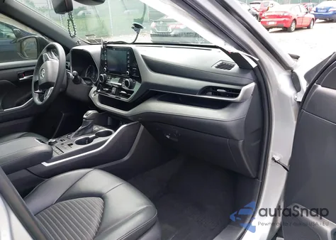 2022 Toyota Highlander Xse z USA, uszkodzony, nr VIN 5TDLZRBH8NS198146